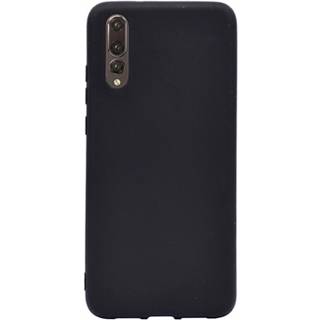 Anti-Fingeraftryk Mat Huawei P20 Pro TPU Cover - Sort