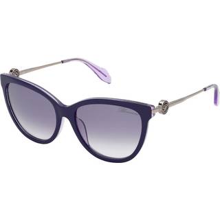 Blumarine SBM162 05AT 55 Solbriller Kvinder Purple - Purple - 55mm
