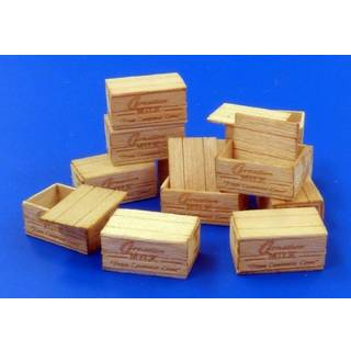 U.S.Wooden crates for condensed milk
