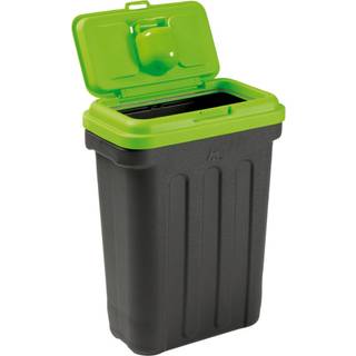 Mælson 15 kg - foderspand op til 15 kg foder - limegrønt låg