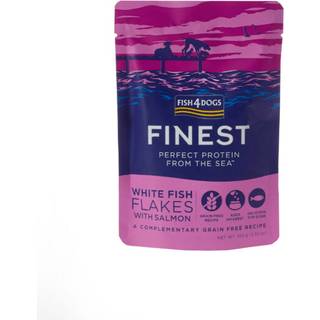 Fish4Dogs - Finest flakes - Hvidfisk m. Laks 100g