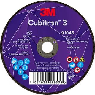 3M Cubitron 3 Kapskive 22,23 mm × 125 mm