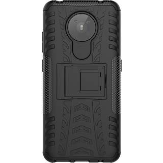 Nokia 5.3 Cool Tyre Håndværker Cover m. Stander - Sort