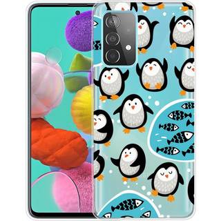 Samsung Galaxy A23 / A23 (5G) Fleksibelt Cover i TPU Plast - Pingvin