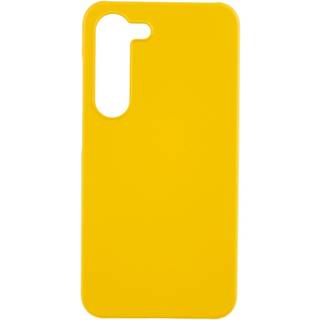 Samsung Galaxy S23+ (Plus) Hårdt Plastik Bagside Cover - Gul