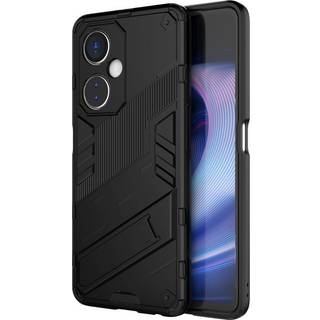OnePlus Nord CE 3 Lite Hybrid Håndværker Cover m. Kickstand - Sort