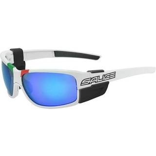 Salice 019 ITA RWP Polarized BIANCO/RW BLU Standard Solbriller Mænd Hvid - White - Standard