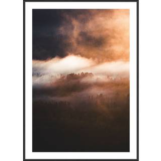 Plakat - Rust Clouds Plakat - Str:50 x 70 Cm - Incado