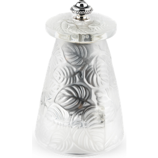 Peugeot Lalique Pfeffermühle 9 cm Kristall - Stahlmahlwerk - Transparent