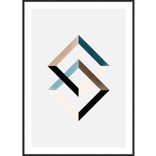 Plakat - Linked Plakat - Str:70 x 100 Cm - Incado