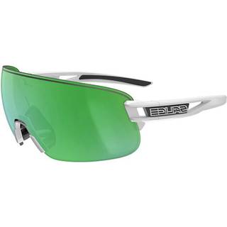 Salice 021 RWP Polarized BIANCO/RW VERDE Standard Solbriller Mænd Hvid - White - Standard