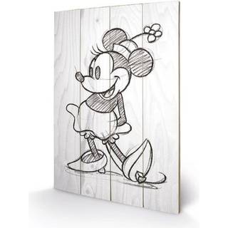 DISNEY - Printing on wood 40X59 - Minnie Mouse