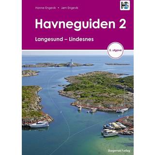 Havneguide Skagerrak Förlag Havneguiden 2, Langesund - Lindesnes, udgave 5, norsk tekst