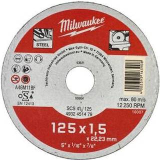 Milwaukee SCS 41 Contractor Skæreskive 125x1,5 mm