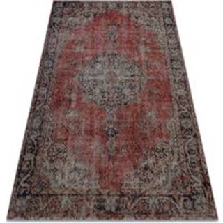 Moderne tæppe MUNDO E0691 ornament, vintage udendørs rød / beige 120x170 cm