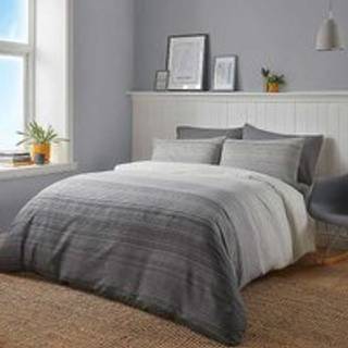 Fusion Fusion Grey Fairhaven Easycare Duvet Cover Set