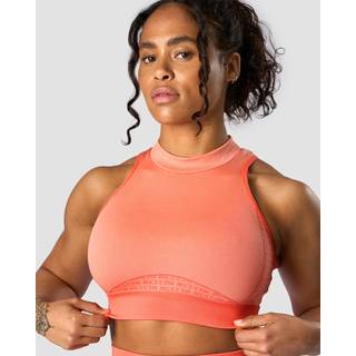 Signature Seamless Cropped Tank Top Peach