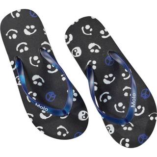 Molo Zeppo Klipklapper Blue Signs 29-30 EU  Marineblå  29-30 EU  Unisex