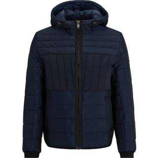 BOSS Orange Herren Steppjacke blau unifarben