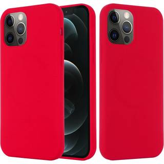iPhone 12 / 12 Pro Silikone Case Rød MagSafe