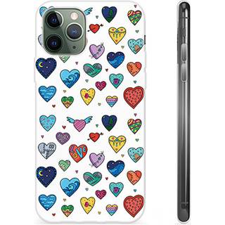 iPhone 11 Pro TPU Cover - Hjerter
