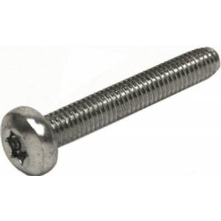 Maskinskrue - panhovedet [DIN 7985] fuldgevind M6 - Torx30 - A4
