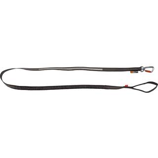 Non-stop Dogwear Touring Bungee Leash Black/Grey, 1.2m/23mm