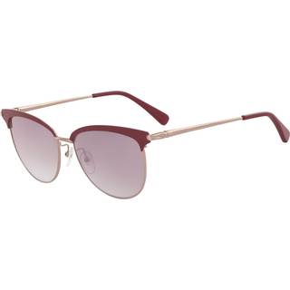 Longchamp LO107S 602 54 Solbriller Kvinder Rød - Wine Burgundy - 54mm