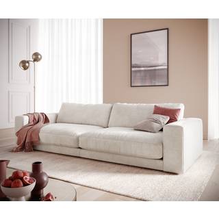 Big-Sofa Cubico 290x120 cm Cord Beige