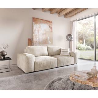 Big-Sofa Lanzo L 260x110 cm Cord Beige