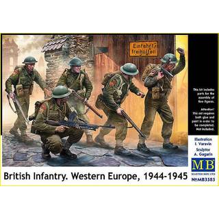 British Infantry. Western Europe. 1944-1945