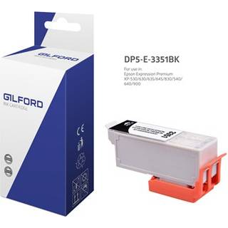 Gilford Blæk Sort Claria Premium De-3351bk