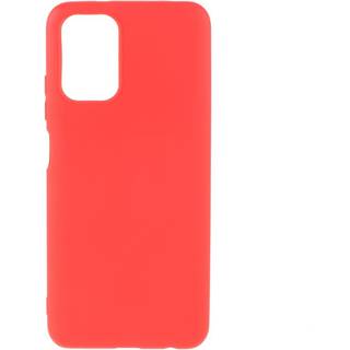 Xiaomi Poco M5S / Redmi Note 10S Fleksibelt Mat Plastik Cover - Rød