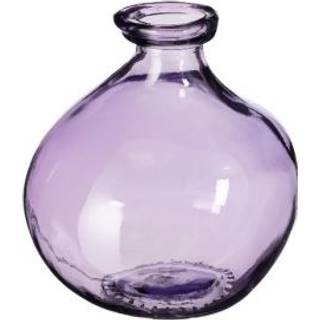 Pinto lyslilla glasvase 18 cm høj