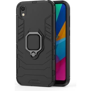 Huawei Y5 (2019) Håndværkercover m. Kickstand Sort