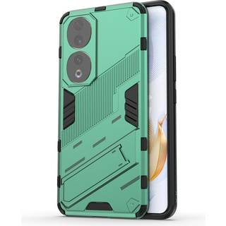 Honor 90 Hybrid Håndværker Bagside Cover m. Kickstand - Grøn