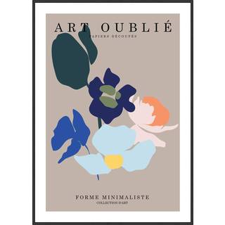 Plakat - Flowers Iii - Art Oublié Plakat - Str:50 x 70 Cm - Incado