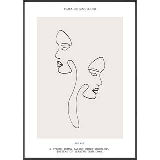 Plakat - Raises Other Up Plakat - Str:50 x 70 Cm - Incado