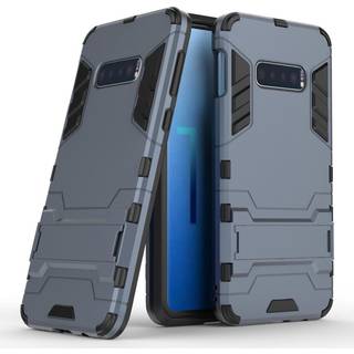 Samsung Galaxy S10e sejt beskyttende kombi etui - Mørkeblå