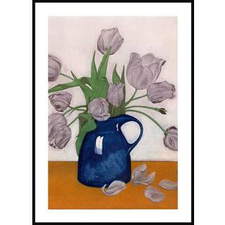 Plakat - Lilac Tulips Plakat - Str:70 x 100 Cm - Incado