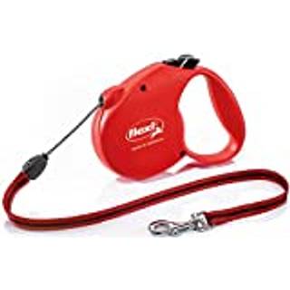 Basis Standard Snor Rød Mellem 5 m Udtrækkelig hundesnor til hunde op til 20 kg (44 lb)