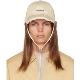 Jacquemus La Casquette Artichaut baseball cap - white - XL