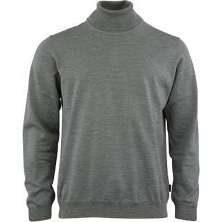 OLYMP Herren Rollkragenpullover grau unifarben