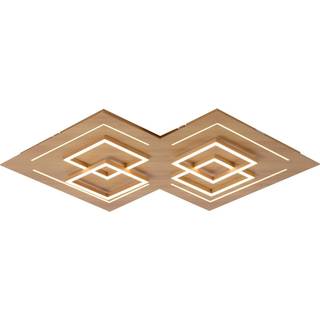 Paul Neuhaus Q-LINEA LED-loftlampe, trædeko, 60 cm