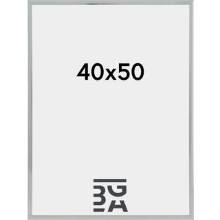 Ramme Aluminum Silver 40x50 cm