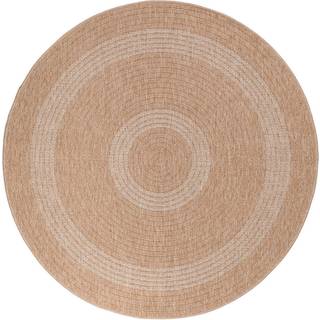 Comilla Rund Udendørs tæppe Vintage - Beige - 200x200 (Rund)