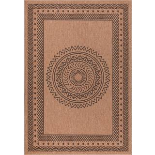 Dhaka Udendørs Tæppeløber Vintage - Sort - 80x250 (Løber)