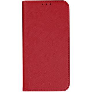 Motorola Edge 40 Læder Flip Cover m. Kortholder & Ståfunktion - Rød