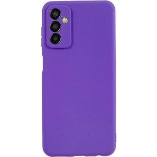 Samsung Galaxy M13 Mat Fleksibelt Plastik Bagside Cover - Lilla