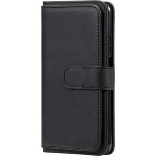 Xiaomi Poco M3 Flip Læder Cover m. Ekstra Kortholder - Sort